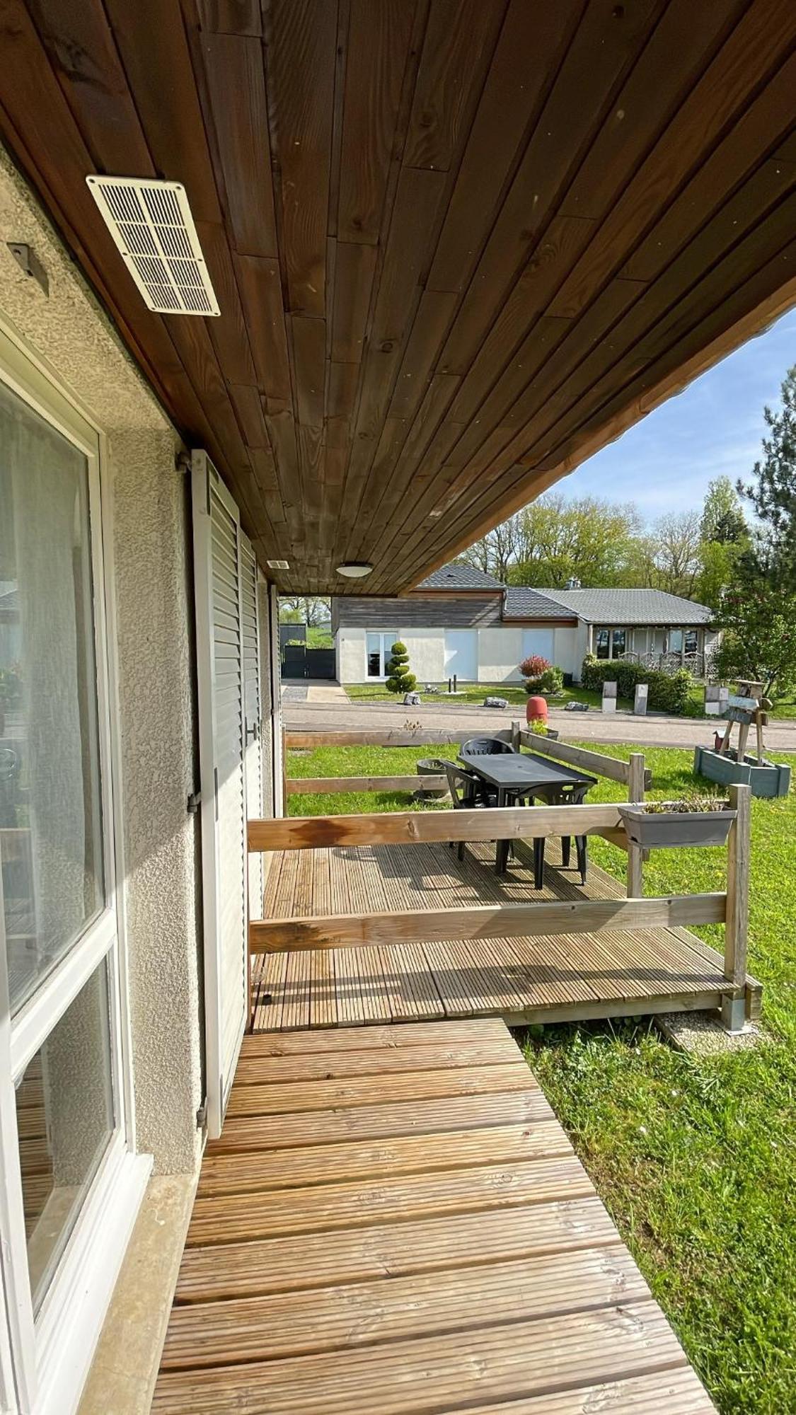 Studio Pivoine Avec Terrasse A Proximite De Metz Exterior foto